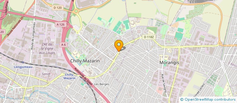 localisation de l'entreprise MONSIEUR WAJDI HSSOUMI à CHILLY-MAZARIN
