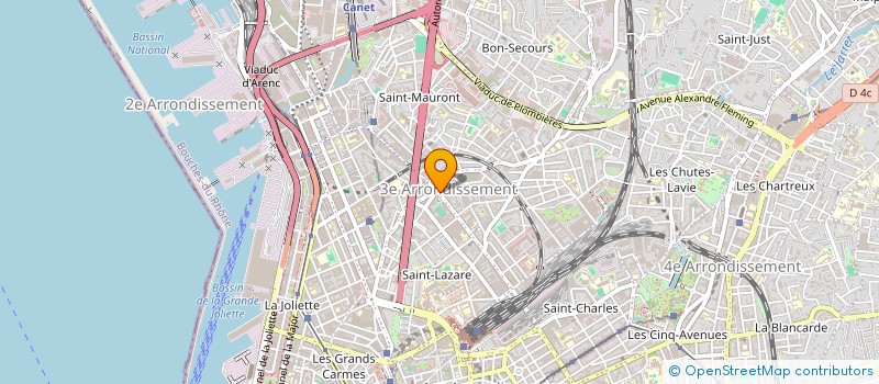 localisation de l'entreprise MONSIEUR WAJDI LAPIN à MARSEILLE