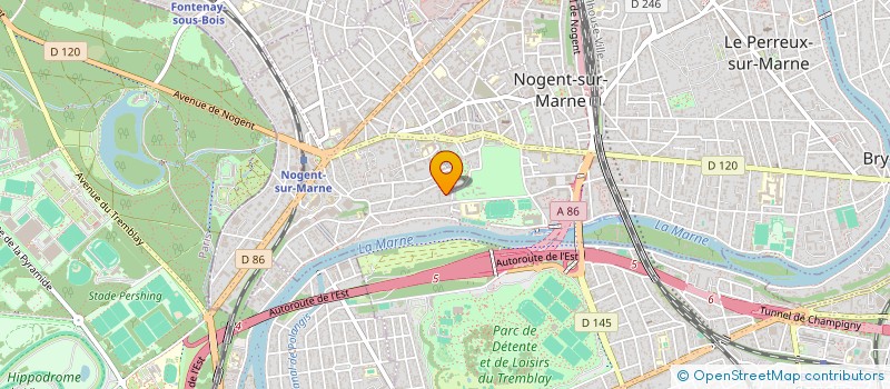localisation de l'entreprise MONSIEUR WAJDI MOUAWAD à NOGENT-SUR-MARNE