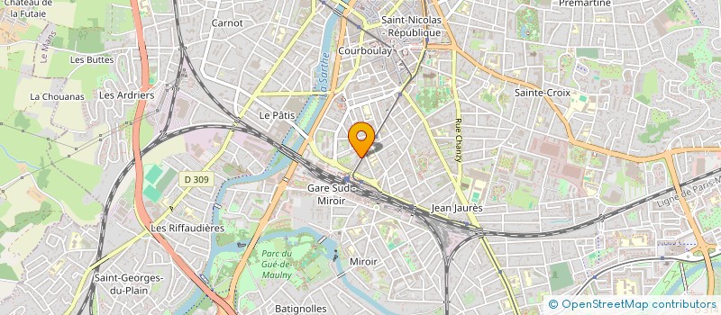localisation de l'entreprise MONSIEUR WAJDI NAGATI à LE MANS