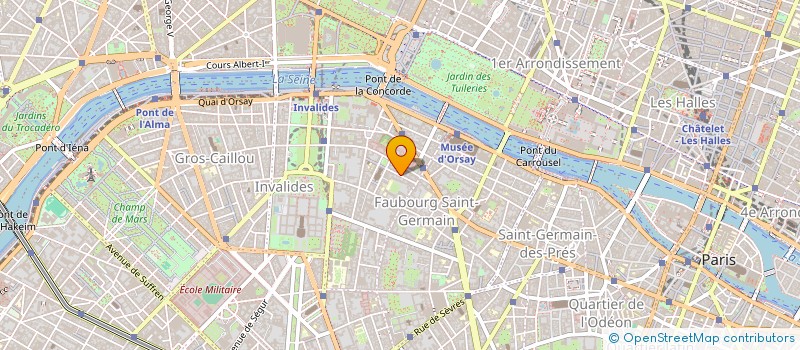 localisation de l'entreprise MONSIEUR WAJDI NAWFEEL  PARIS