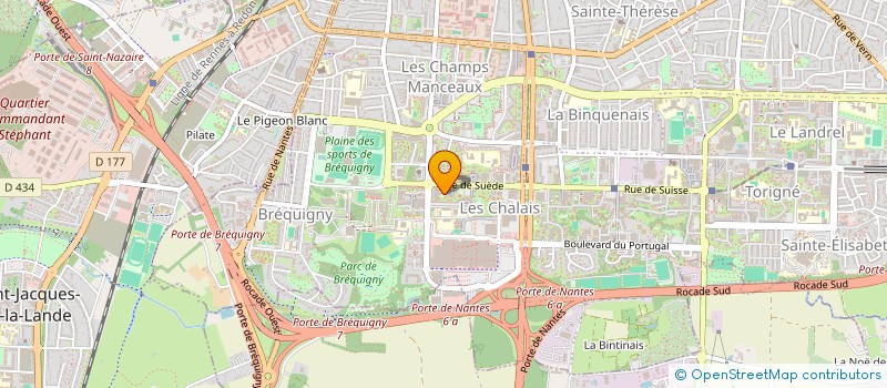 localisation de l'entreprise MONSIEUR WAJED KHAN UTMANZAI  RENNES