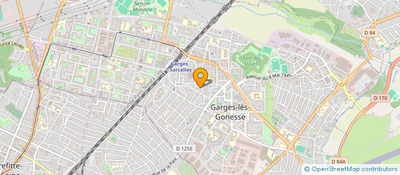 localisation de l'entreprise MONSIEUR WAJED MAMUZAI  GARGES-LES-GONESSE