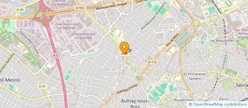 localisation de l'entreprise MONSIEUR WAJID SOHBANI à AULNAY-SOUS-BOIS