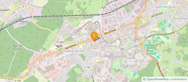 localisation de l'entreprise MONSIEUR WALA ABDALLA ABDALHALIM à BESANCON