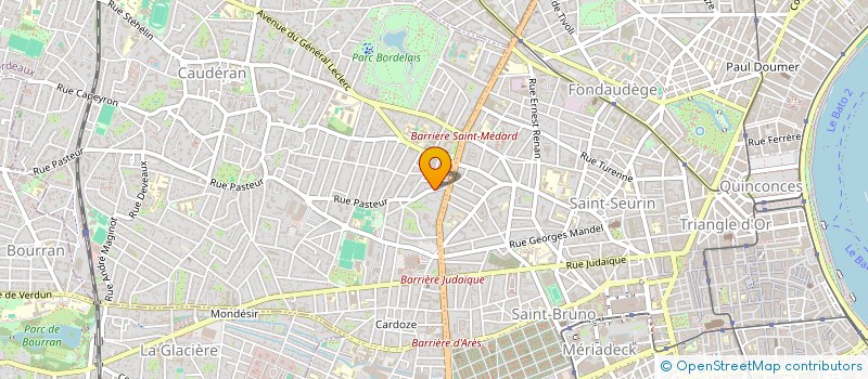 localisation de l'entreprise MONSIEUR WALA BENABDALLAH  BORDEAUX