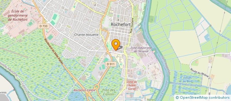 localisation de l'entreprise MONSIEUR WALAAT SHAHEN  ROCHEFORT