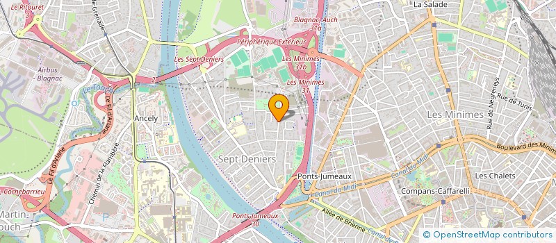 localisation de l'entreprise MONSIEUR WALAT AHMED KHALED à TOULOUSE