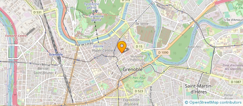 localisation de l'entreprise MONSIEUR WALDEMAR GRABINSKI à GRENOBLE