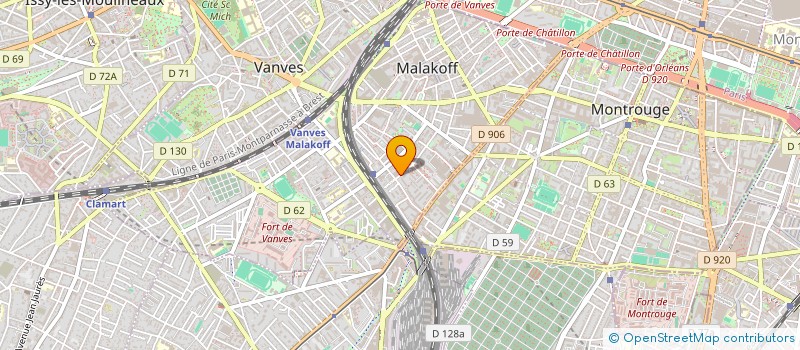 localisation de l'entreprise MONSIEUR WALDEMAR JANIAK  MALAKOFF