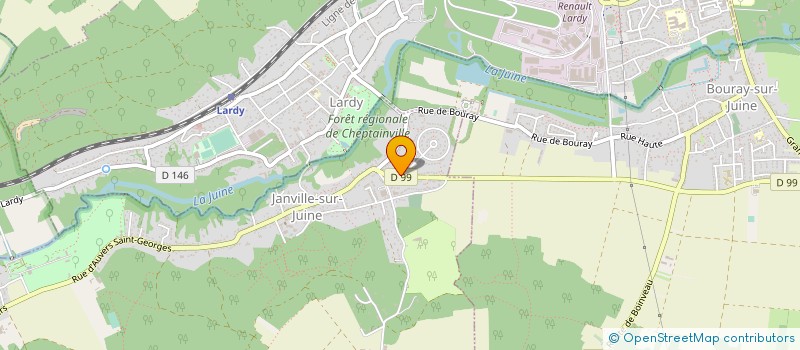 localisation de l'entreprise MONSIEUR WALDEMAR PROCAJLO à JANVILLE-SUR-JUINE