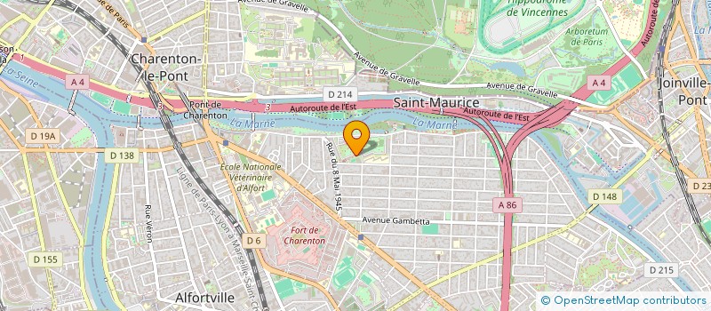 localisation de l'entreprise MONSIEUR WALDO ACEVEDO SEREY  MAISONS-ALFORT