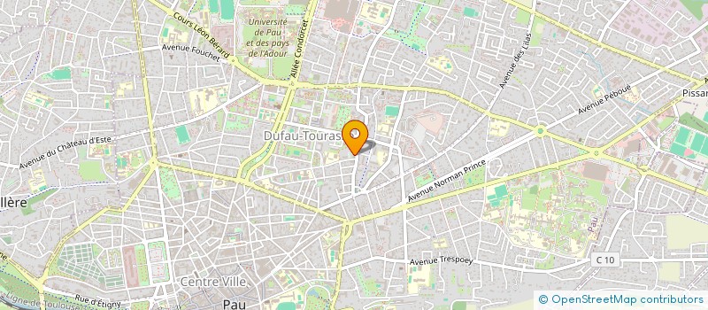 localisation de l'entreprise MONSIEUR WALEED AL MUSAWI à PAU
