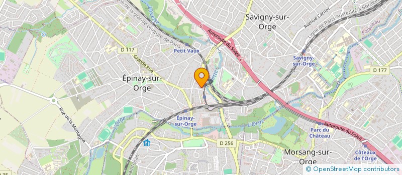 localisation de l'entreprise MONSIEUR WALEED BUTT  EPINAY-SUR-ORGE