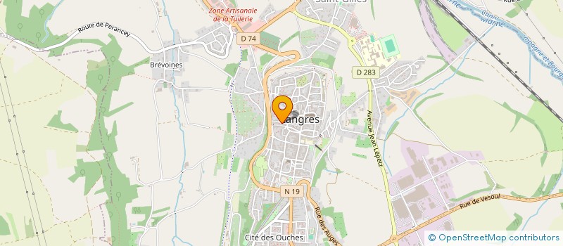 localisation de l'entreprise MONSIEUR WALERIAN LOYON à LANGRES
