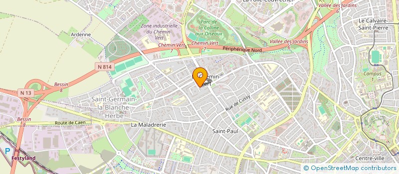 localisation de l'entreprise MONSIEUR WALI AHMADZAI à CAEN