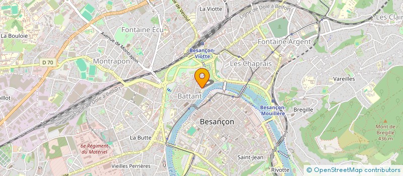 localisation de l'entreprise MONSIEUR WALI AHMADZAI  BESANCON