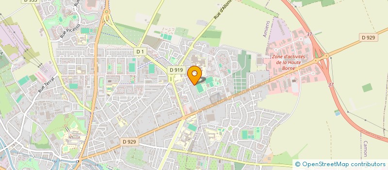 localisation de l'entreprise MONSIEUR WALI DIALLO  AMIENS