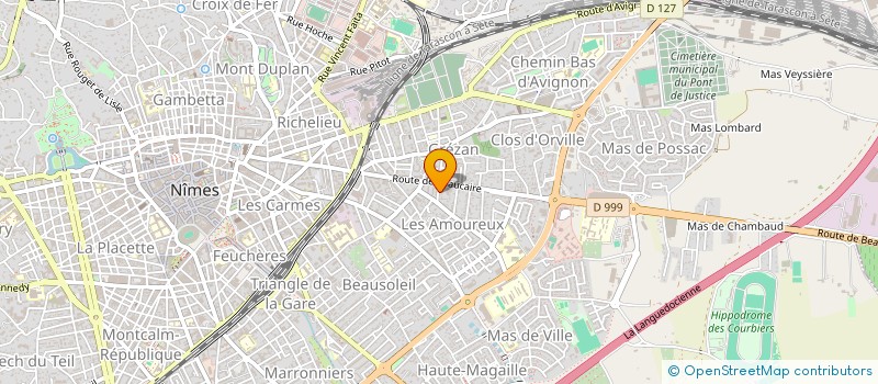 localisation de l'entreprise MONSIEUR WALI EL JIHAD  NIMES