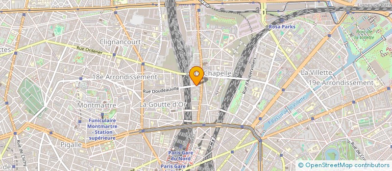 localisation de l'entreprise MONSIEUR WALI MASOOD  PARIS