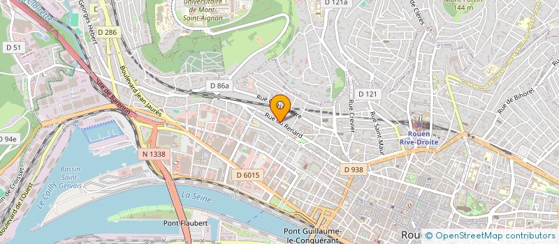 localisation de l'entreprise MONSIEUR WALI OSMANI à ROUEN