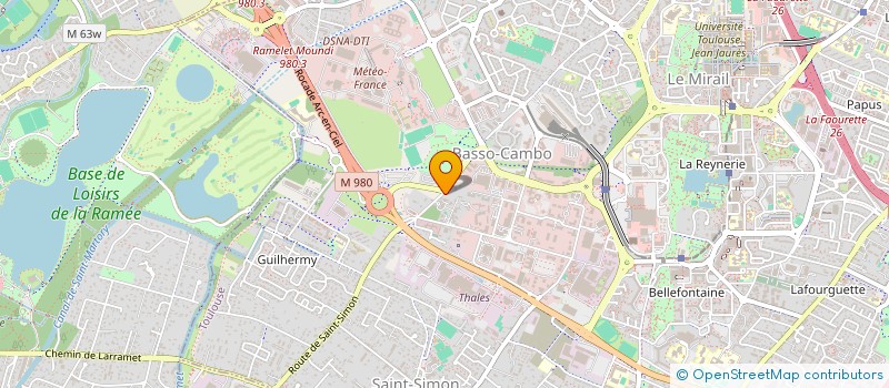 localisation de l'entreprise MONSIEUR WALI SAFI à TOULOUSE
