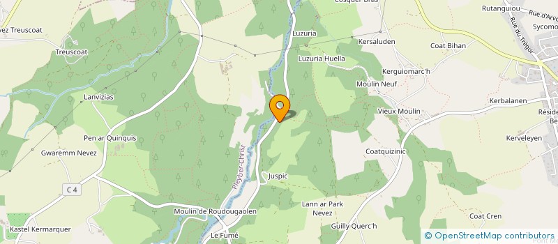 localisation de l'entreprise MONSIEUR WALID ABDENNEBI  PLOURIN-LES-MORLAIX