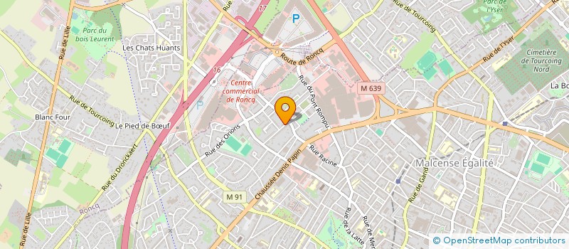 localisation de l'entreprise MONSIEUR WALID ABDERRAHMANI  TOURCOING