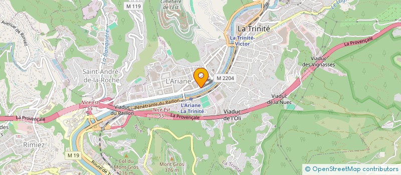 localisation de l'entreprise MONSIEUR WALID ABOUTARA BELRHITI  NICE