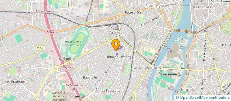 localisation de l'entreprise MONSIEUR WALID ABROUS  TOULOUSE