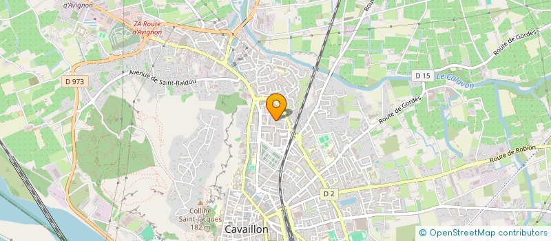 localisation de l'entreprise MONSIEUR WALID ACHAHBAR  CAVAILLON