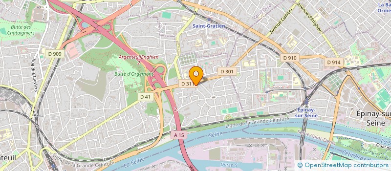 localisation de l'entreprise MONSIEUR WALID ACHOUI à ARGENTEUIL