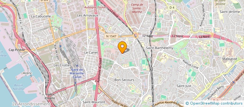 localisation de l'entreprise MONSIEUR WALID ADICHE GUEHAIRIA à MARSEILLE