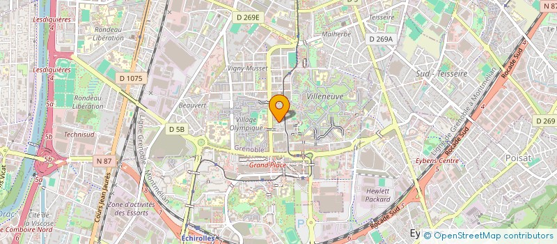 localisation de l'entreprise MONSIEUR WALID AMMAL  GRENOBLE