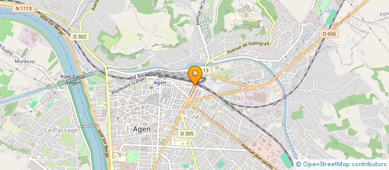 localisation de l'entreprise MONSIEUR WALID AMRI  AGEN