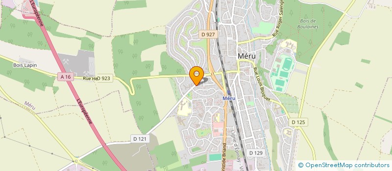 localisation de l'entreprise MONSIEUR WALID AOUASSA  MERU