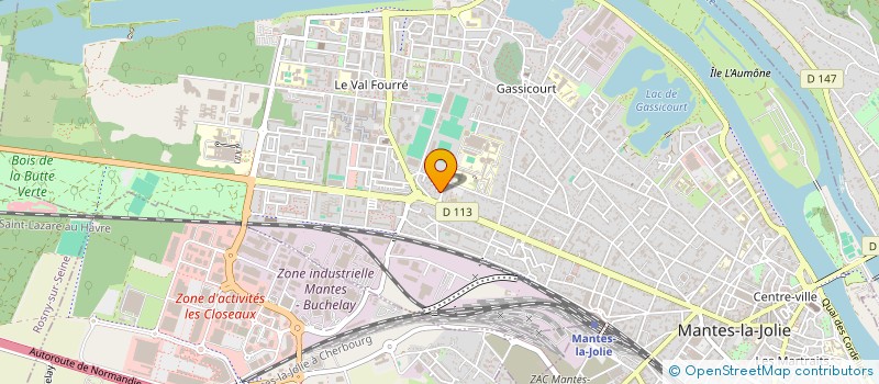 localisation de l'entreprise MONSIEUR WALID ARAB  MANTES-LA-JOLIE