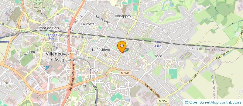 localisation de l'entreprise MONSIEUR WALID ARBAJ  VILLENEUVE-D'ASCQ