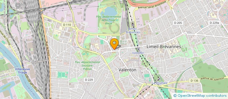 localisation de l'entreprise MONSIEUR WALID AYNAOU  VALENTON