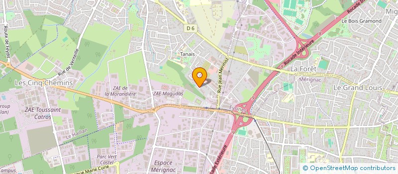 localisation de l'entreprise MONSIEUR WALID AZUMURLI  LE HAILLAN