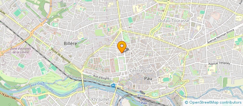 localisation de l'entreprise MONSIEUR WALID AZZOUZI  PAU