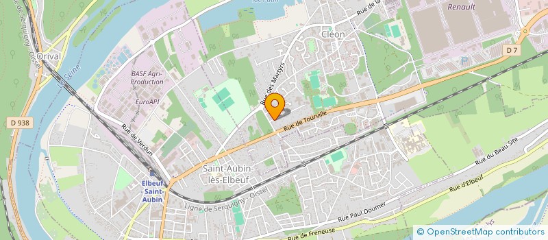 localisation de l'entreprise MONSIEUR WALID BAACHE  CLEON