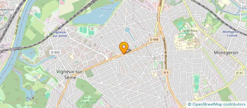 localisation de l'entreprise MONSIEUR WALID BAASSOU à VIGNEUX-SUR-SEINE