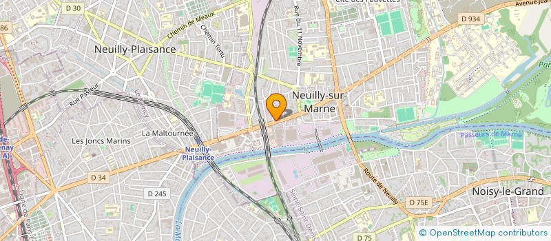 localisation de l'entreprise MONSIEUR WALID BAHRI à NEUILLY-SUR-MARNE