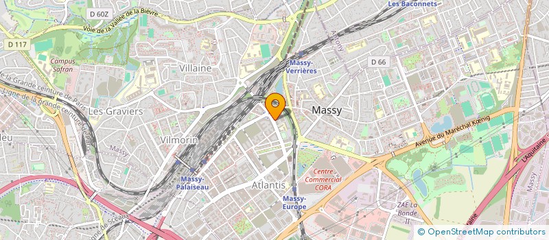 localisation de l'entreprise MONSIEUR WALID BAKIRI à MASSY