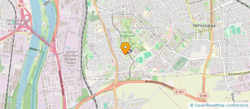 localisation de l'entreprise MONSIEUR WALID BALLACH  VENISSIEUX