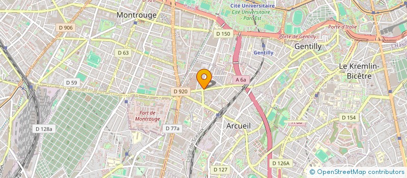 localisation de l'entreprise MONSIEUR WALID BEHAR  ARCUEIL