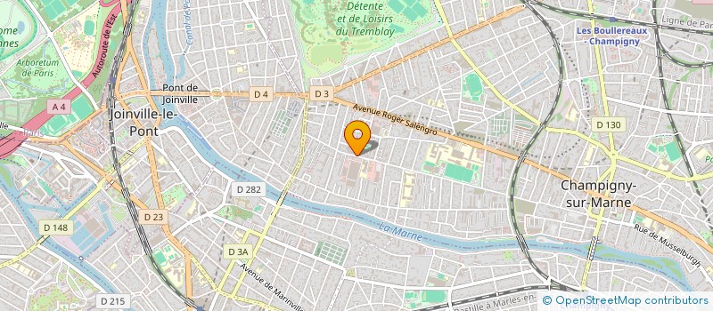 localisation de l'entreprise MONSIEUR WALID BELARBI  CHAMPIGNY-SUR-MARNE