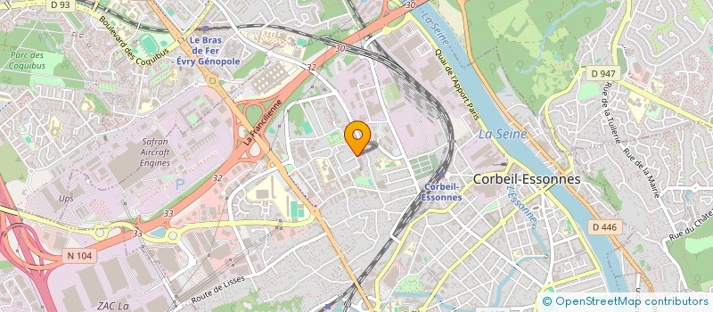 localisation de l'entreprise MONSIEUR WALID BELGUENDOUZE  CORBEIL-ESSONNES