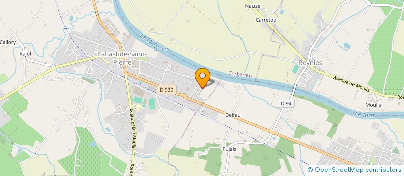 localisation de l'entreprise MONSIEUR WALID BELKOURCHI  LABASTIDE-SAINT-PIERRE